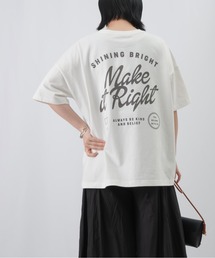 LC/LLL バックロゴプリントポケットTシャツ