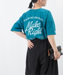 LC/LLL バックロゴプリントポケットTシャツ
