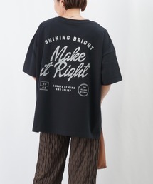 LC/LLL バックロゴプリントポケットTシャツ