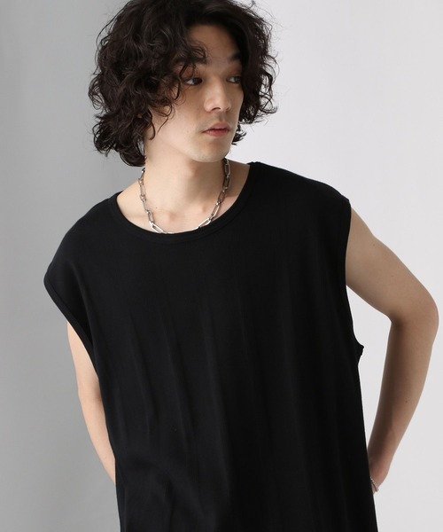HARE（ハレ）の「【Robert P.Miller×HARE】2ピースBIGノースリーブ(HARE)（Tシャツ/カットソー・メンズ・ホワイト/ブラック・SMALL/MEDIUM）」の11枚目の写真