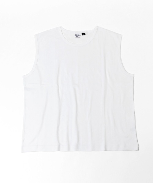 HARE（ハレ）の「【Robert P.Miller×HARE】2ピースBIGノースリーブ(HARE)（Tシャツ/カットソー・メンズ・ホワイト/ブラック・SMALL/MEDIUM）」の12枚目の写真