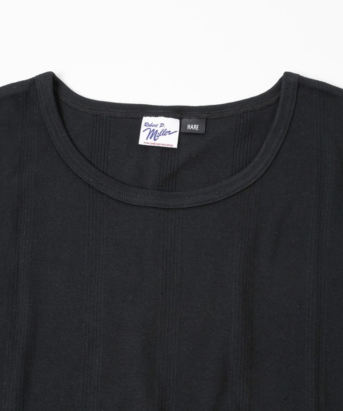 HARE（ハレ）の「【Robert P.Miller×HARE】2ピースBIGノースリーブ(HARE)（Tシャツ/カットソー・メンズ・ホワイト/ブラック・SMALL/MEDIUM）」の17枚目の写真