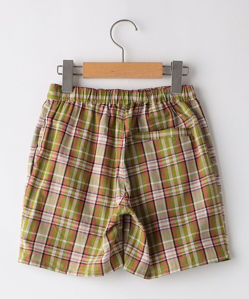 SHIPS（シップス）の「SHIPS KIDS:100～130cm / コットン チェック ショート パンツ（その他パンツ・キッズ・ライトグリーン/ネイビー・100/110/120/130）」の20枚目の写真