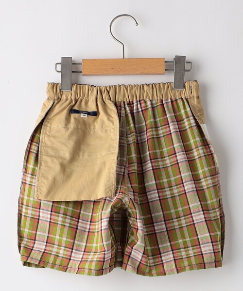 SHIPS（シップス）の「SHIPS KIDS:100～130cm / コットン チェック ショート パンツ（その他パンツ・キッズ・ライトグリーン/ネイビー・100/110/120/130）」の22枚目の写真