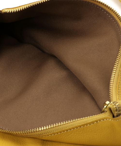 Beau're（ヴュレ）の「Beaure ビュレ カウレザー 型押し ２WAY ショルダー クラッチバッグ（クラッチバッグ・レディース・ベージュ/ブラック/アイボリー/ネイビー/イエロー・FREE）」の13枚目の写真