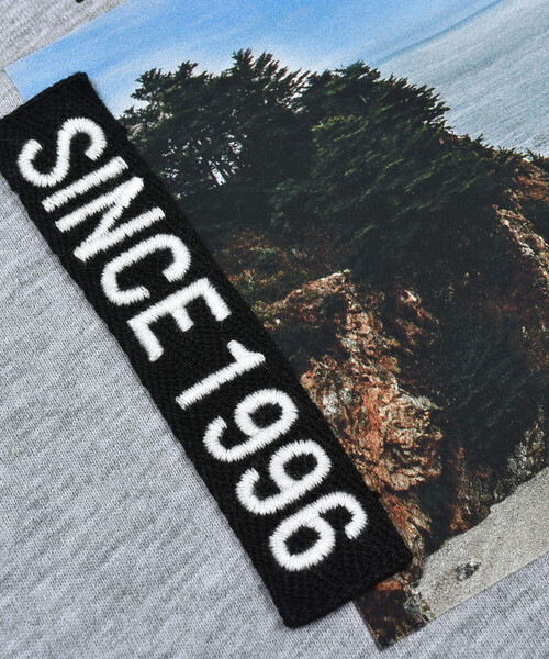 WASK（ワスク）の「【接触冷感】海フォトプリントロゴ天竺Tシャツ(100~160cm)（Tシャツ/カットソー・キッズ・グレー/ネイビー・110cm/130cm/150cm/120cm/140cm/160cm/100cm）」の12枚目の写真