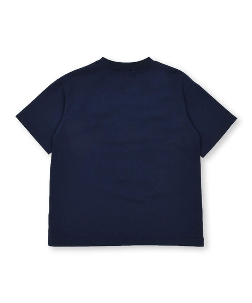 セール】【接触冷感】海フォトプリントロゴ天竺Tシャツ(100