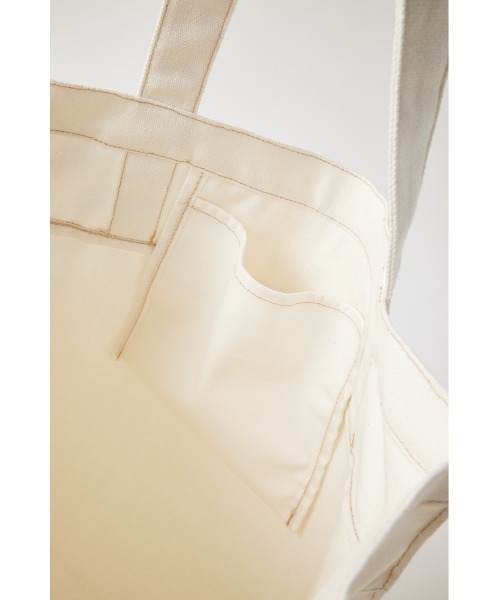 MOUSSY(マウジー)の「MOUSSY EVERYDAY トートバッグ(トートバッグ・レディース・ホワイト/ブラック/レッド/ブルー/グリーン/ピンク/イエロー/パープル/オレンジ・FREE)」の16枚目の写真