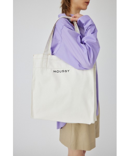 MOUSSY(マウジー)の「MOUSSY EVERYDAY トートバッグ(トートバッグ・レディース・ホワイト/ブラック/レッド/ブルー/グリーン/ピンク/イエロー/パープル/オレンジ・FREE)」の19枚目の写真