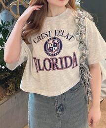 INGNI | カレッジロゴショートTシャツ／Ａ(Tシャツ/カットソー)