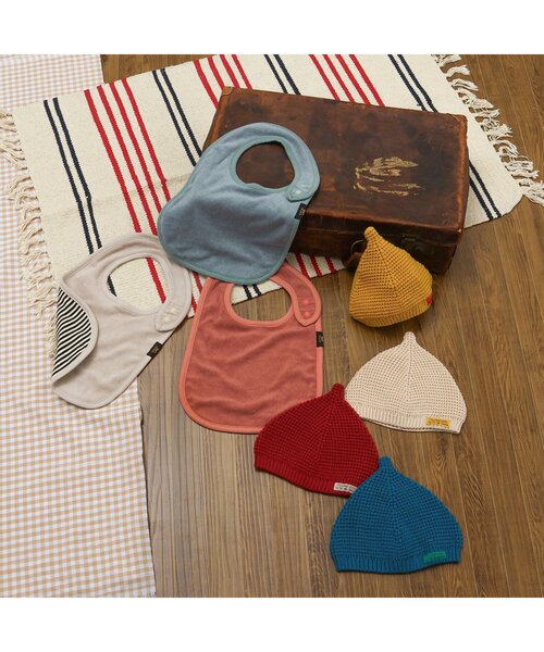 BREEZE（ブリーズ）の「カラフルとんがりニット帽（その他ベビーウェア・キッズ・ブルー/アイボリー/イエロー/レッド・46/48）」の5枚目の写真