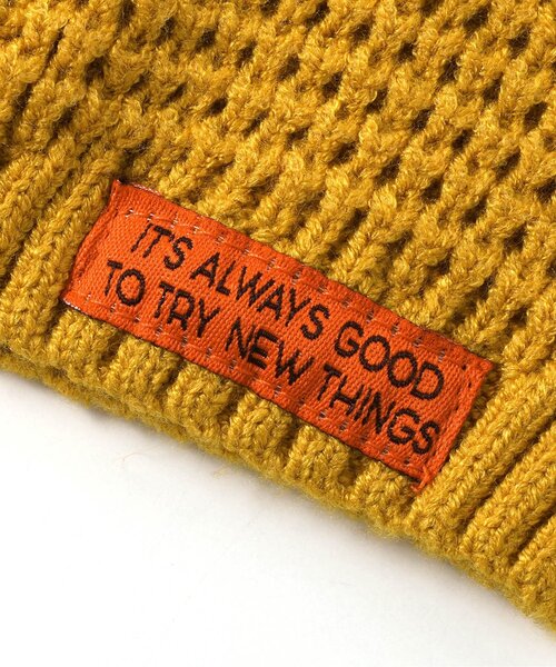 BREEZE（ブリーズ）の「カラフルとんがりニット帽（その他ベビーウェア・キッズ・ブルー/アイボリー/イエロー/レッド・46/48）」の12枚目の写真