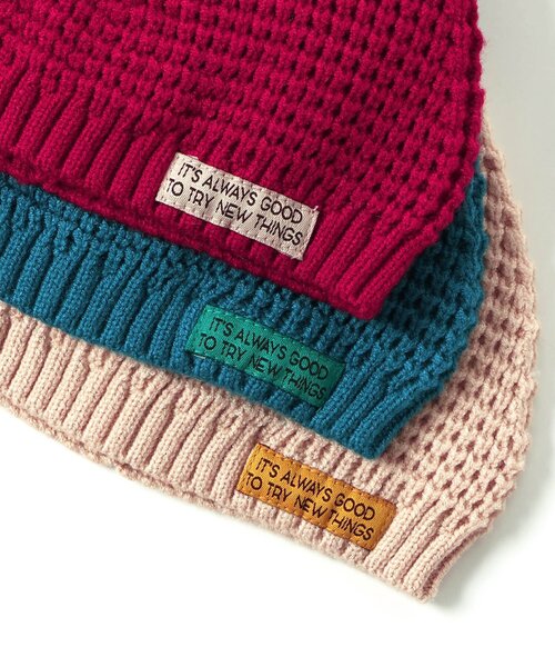 BREEZE（ブリーズ）の「カラフルとんがりニット帽（その他ベビーウェア・キッズ・ブルー/アイボリー/イエロー/レッド・46/48）」の14枚目の写真
