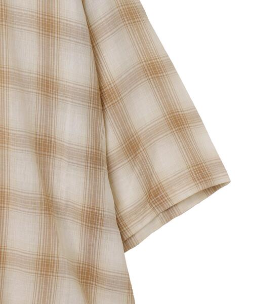 WEGO（ウィゴー）の「WEGO/チェックシアーガーゼシャツ（シャツ/ブラウス・メンズ・その他2/その他1・MEDIUM/LARGE）」の18枚目の写真