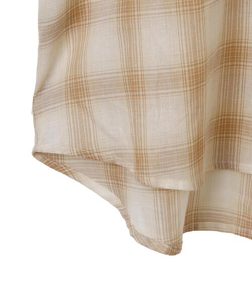 WEGO（ウィゴー）の「WEGO/チェックシアーガーゼシャツ（シャツ/ブラウス・メンズ・その他2/その他1・MEDIUM/LARGE）」の19枚目の写真