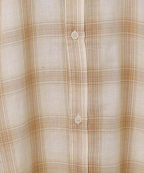 WEGO（ウィゴー）の「WEGO/チェックシアーガーゼシャツ（シャツ/ブラウス・メンズ・その他2/その他1・MEDIUM/LARGE）」の20枚目の写真