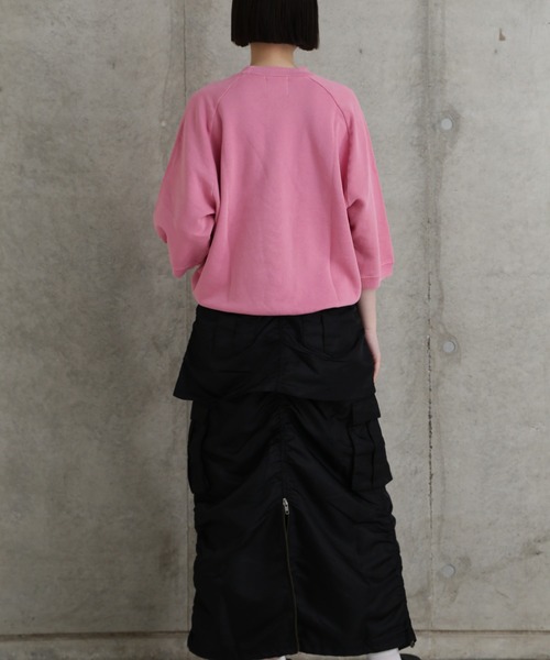 ROSE BUD（ローズバッド）の「レイヤードベルトスカート（スカート・レディース・ブラック/カーキ・FREE）」の21枚目の写真