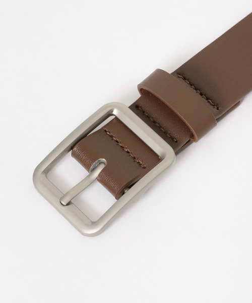 SMELLY（スメリー）の「マットスクエアベルト（ベルト・レディース・ブラック/ブラウン・-）」の12枚目の写真