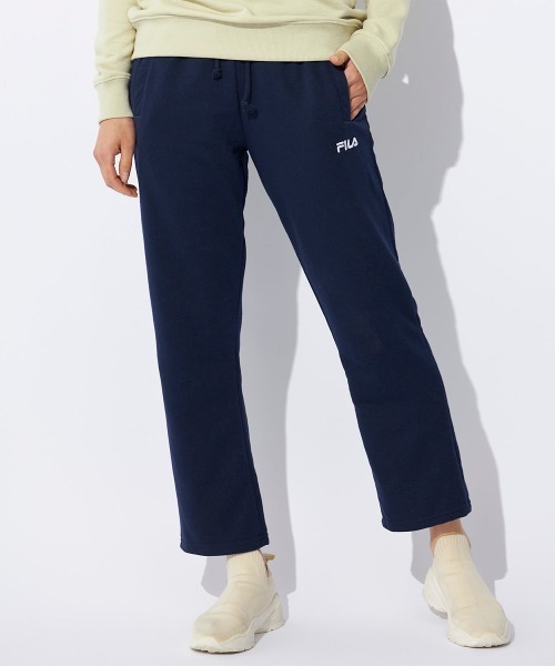 FILA(フィラ)の「ロングパンツ(スウェットパンツ・レディース・ネイビー/ブラック/杢グレー・LARGE/X-LARGE/MEDIUM)」の3枚目の写真