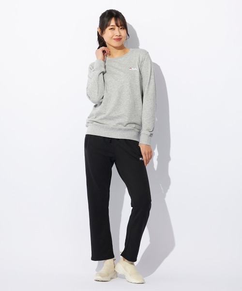 FILA(フィラ)の「ロングパンツ(スウェットパンツ・レディース・ネイビー/ブラック/杢グレー・LARGE/X-LARGE/MEDIUM)」の4枚目の写真
