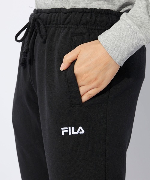 FILA(フィラ)の「ロングパンツ(スウェットパンツ・レディース・ネイビー/ブラック/杢グレー・LARGE/X-LARGE/MEDIUM)」の11枚目の写真