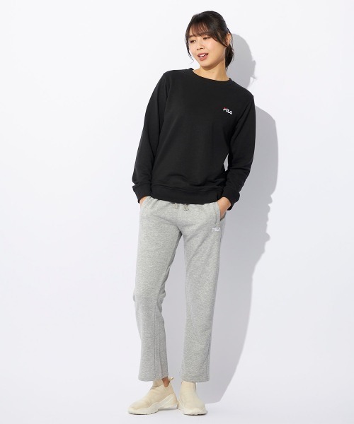 FILA(フィラ)の「ロングパンツ(スウェットパンツ・レディース・ネイビー/ブラック/杢グレー・LARGE/X-LARGE/MEDIUM)」の12枚目の写真