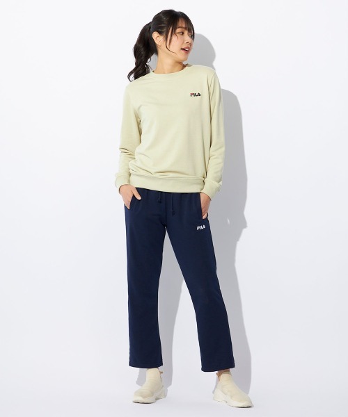 FILA(フィラ)の「ロングパンツ(スウェットパンツ・レディース・ネイビー/ブラック/杢グレー・LARGE/X-LARGE/MEDIUM)」の20枚目の写真