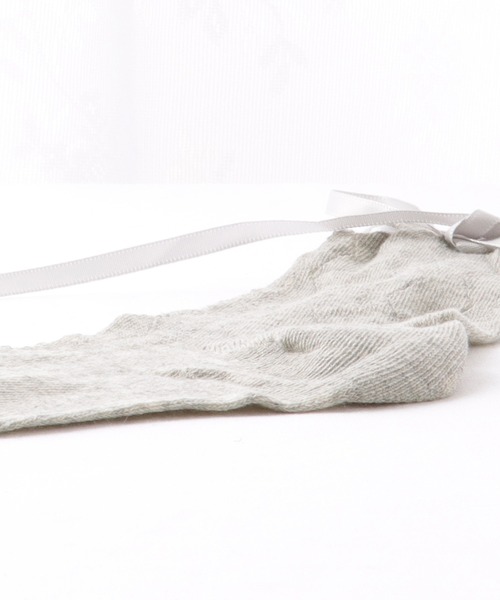 Lace Ladies（レースレディース）の「【6足セット】 ウエーブ レース ソリッドカラー クルー丈 ソックス（ソックス/靴下・レディース・ブラック/マルチ・FREE）」の11枚目の写真