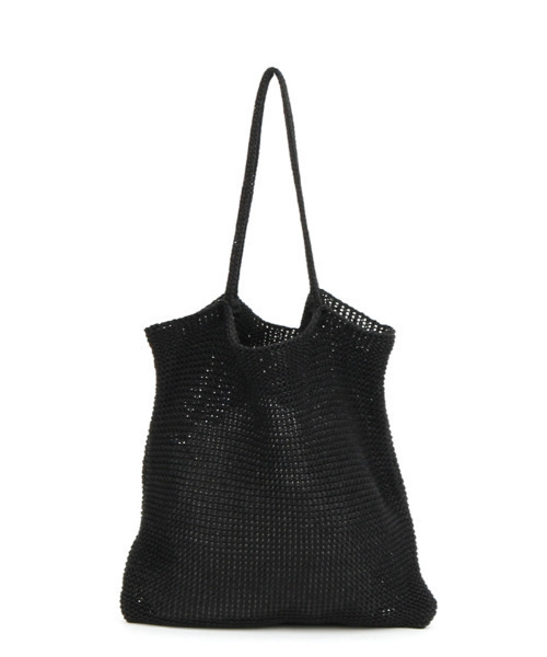 cache cache(カシュ カシュ)の「カシュカシュ cachecache / ラメ糸編みトートバッグ(トートバッグ・レディース・ピンク/グリーン/ホワイト/シルバー/ブルー/ブラック/ゴールド/シルバー系/マルチ・FREE)」の18枚目の写真