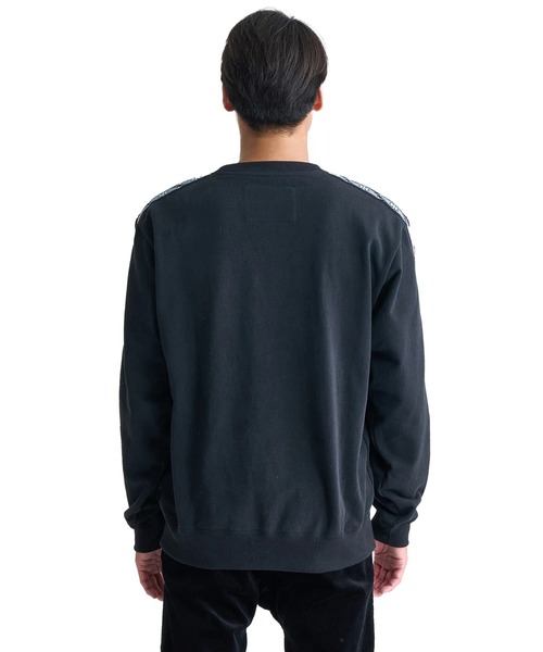 Quiksilver(クイックシルバー)の「MERCURY CREW SWEAT/クイックシルバースウェットトレーナー(スウェット・メンズ・ブラック/グレー・LARGE/MEDIUM/X-LARGE)」の3枚目の写真
