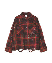 DANKE SCHON | DankeSchon/ダンケシェーン/DAMEGEFLANNEL　チェックシャツ(シャツ/ブラウス)