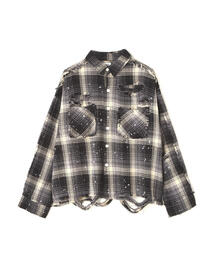 DANKE SCHON | DankeSchon/ダンケシェーン/DAMEGEFLANNEL　チェックシャツ(シャツ/ブラウス)