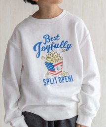 Mac-House（マックハウス）の「【ボーイズ】プリント トレーナー 恐竜 / フード / ポップコーン / メガネ（スウェット・キッズ）」