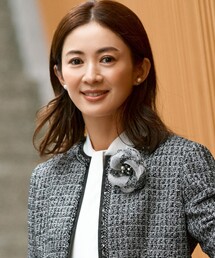 シャインツイード コサージュ