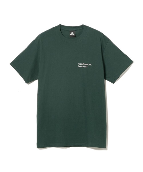 NOTHIN SPECIAL(ナッシンスペシャル)の「NOTHIN' SPECIAL / BLADES TEE(Tシャツ/カットソー・メンズ・グリーン・XL/L/M)」の1枚目の写真