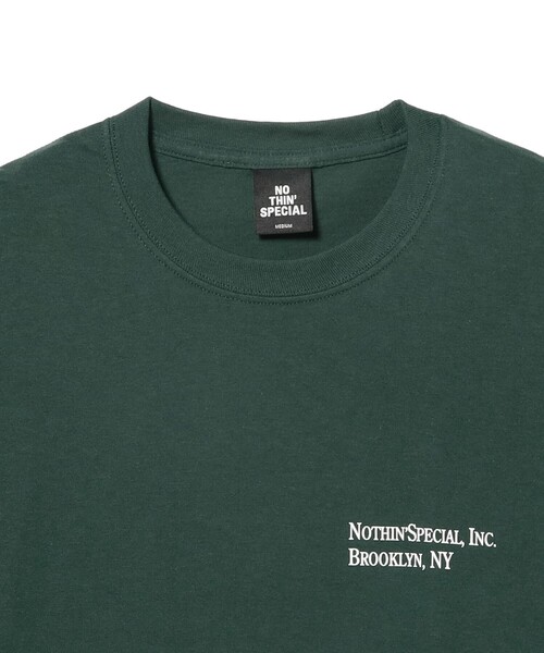 NOTHIN SPECIAL(ナッシンスペシャル)の「NOTHIN' SPECIAL / BLADES TEE(Tシャツ/カットソー・メンズ・グリーン・XL/L/M)」の6枚目の写真