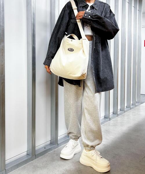 WEGO(ウィゴー)の「WEGO/2wayキャンバストート(ショルダーバッグ・レディース・その他1/その他2/その他3/その他5/その他6/その他4/その他9/その他7/その他10/その他8/その他11・FREE)」の14枚目の写真