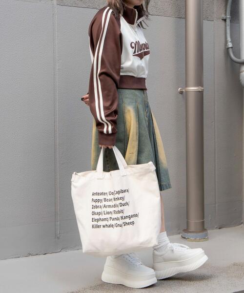 WEGO(ウィゴー)の「WEGO/2wayキャンバストート(ショルダーバッグ・レディース・その他1/その他2/その他3/その他5/その他6/その他4/その他9/その他7/その他10/その他8/その他11・FREE)」の19枚目の写真