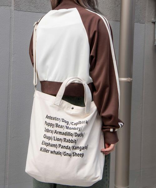 WEGO(ウィゴー)の「WEGO/2wayキャンバストート(ショルダーバッグ・レディース・その他1/その他2/その他3/その他5/その他6/その他4/その他9/その他7/その他10/その他8/その他11・FREE)」の20枚目の写真