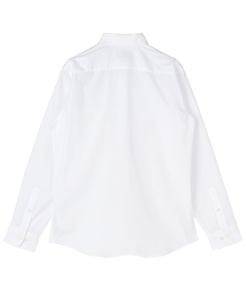 TOKYO SHIRTS(トウキョウシャツ)の「形態安定ノーアイロン カラーテープ ホリゾンタルワイド 長袖カジュアルシャツ(シャツ/ブラウス・メンズ・ホワイト・L/LL/M)」の4枚目の写真