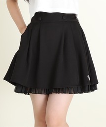 PINKHUNT（ピンクハント）の「PINKHUNT ピンクハント 裾フリル ボリュームフレア スカート 9969K（デニムスカート・キッズ）」