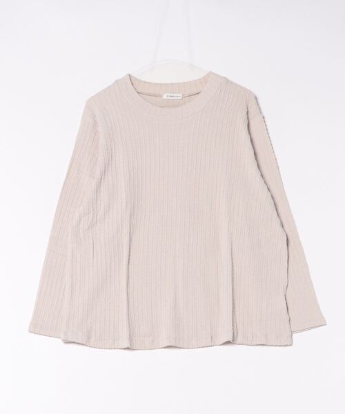 anyfee(エニフィー)の「【anyfee】プチハイネックTシャツ《大きいサイズ/プラスサイズ》(Tシャツ/カットソー・レディース・グリーン/オレンジ/ベージュ/ブラック・LL/3L/4L/5L)」の21枚目の写真