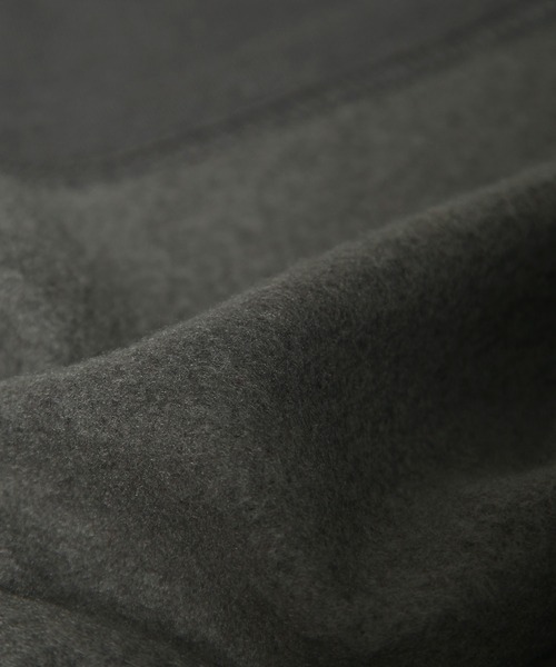 NILWAY（ニルウェイ）の「薔薇 刺繍 ハーフボタン スタンドネック スウェット（スウェット・メンズ・チャコール/ブラック/杢グレー/ブルー・MEDIUM/LARGE）」の6枚目の写真