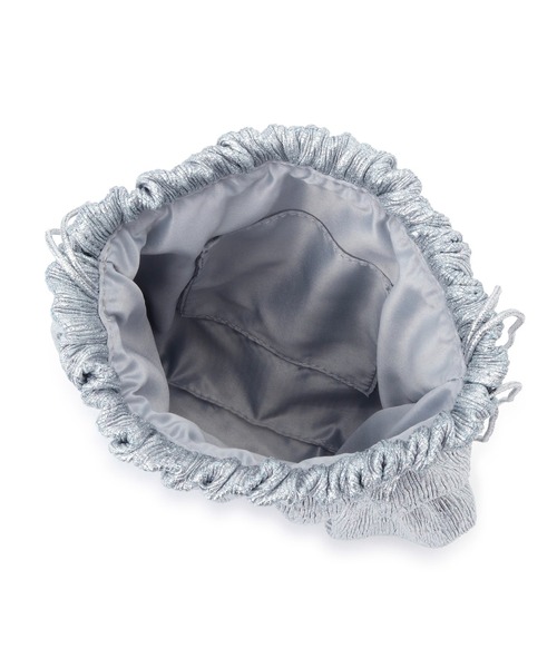 ROPE' PICNIC（ロペピクニック）の「メタリックワンハンドルシャーリングミドルバッグ（ショルダーバッグ・レディース・シルバー/ブラック系その他2・FREE）」の12枚目の写真