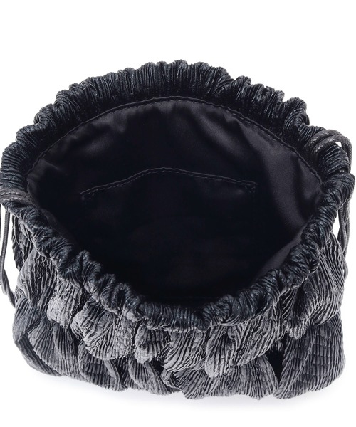 ROPE' PICNIC（ロペピクニック）の「メタリックワンハンドルシャーリングミドルバッグ（ショルダーバッグ・レディース・シルバー/ブラック系その他2・FREE）」の15枚目の写真