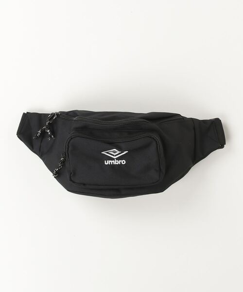FUNALIVE（ファンアライブ）の「ｕｍｂｒｏ　刺繍ロゴボディバッグ（ボディバッグ/ウエストポーチ・レディース・ブラック/ブルー/ホワイト・FREE）」の8枚目の写真