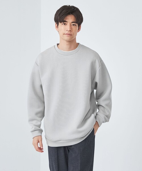 green label relaxing（グリーンレーベルリラクシング）の「ソフトダンボール クルーネック カットソー（Tシャツ/カットソー・メンズ・ダークグレー/ケリー/ダークブラウン/ライトグレー・S/M/L/XL）」の6枚目の写真