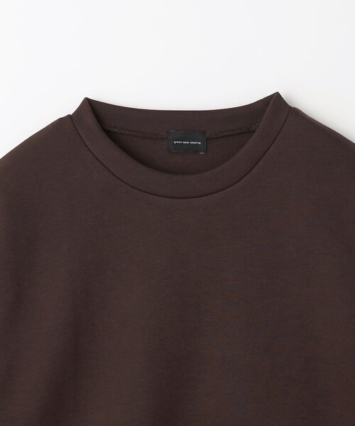 green label relaxing（グリーンレーベルリラクシング）の「ソフトダンボール クルーネック カットソー（Tシャツ/カットソー・メンズ・ダークグレー/ケリー/ダークブラウン/ライトグレー・S/M/L/XL）」の16枚目の写真