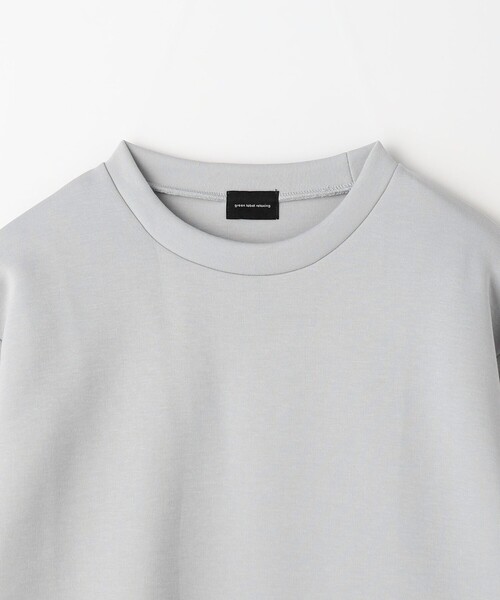 green label relaxing（グリーンレーベルリラクシング）の「ソフトダンボール クルーネック カットソー（Tシャツ/カットソー・メンズ・ダークグレー/ケリー/ダークブラウン/ライトグレー・S/M/L/XL）」の22枚目の写真
