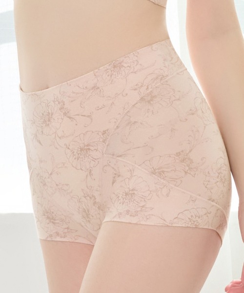 BRADELIS NEWYORK（ブラデリスニューヨーク）の「ゆきねえ365綿混モアらくすっぽりショーツ24 ブラデリス 補正下着 補整（ショーツ・レディース・グレイッシュベージュ/ブラック/ブルー/ピンク/モスグリーン/チャコール・L/M/3L/LL/4L/5L/S）」の6枚目の写真